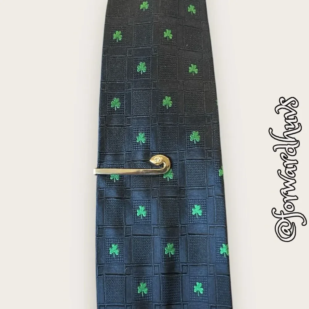 Bundle Sale 3 for $15 | Gold Tone Tie Tack With Clear Rhinestone